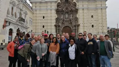 LeBow MBA and MS students in Lima, Peru