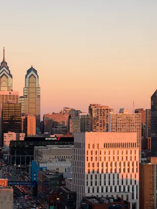 Philadelphia city skyline