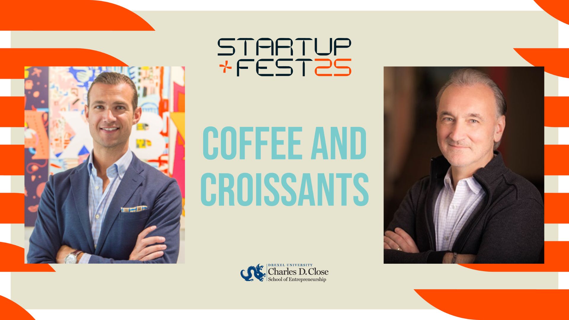 startup fest 2025 coffee and croissants