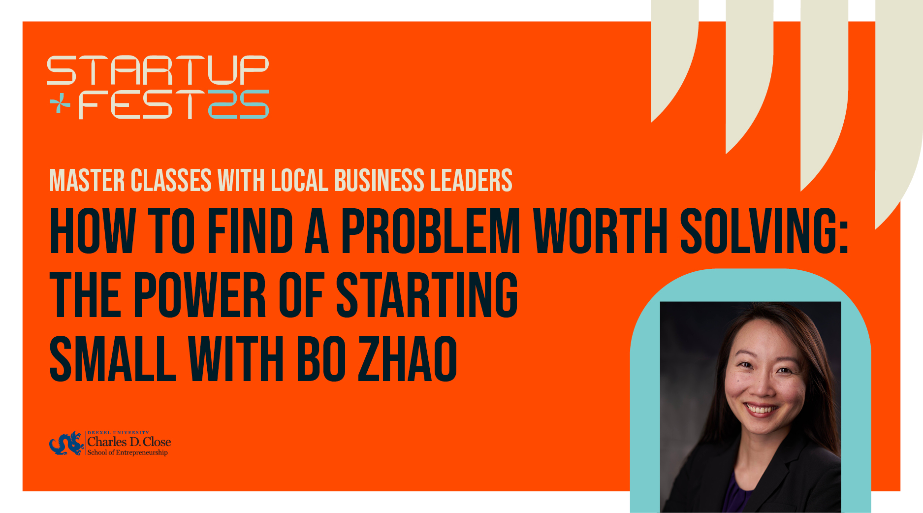 Master Class: The Power of Starting Small with Bo Zhao