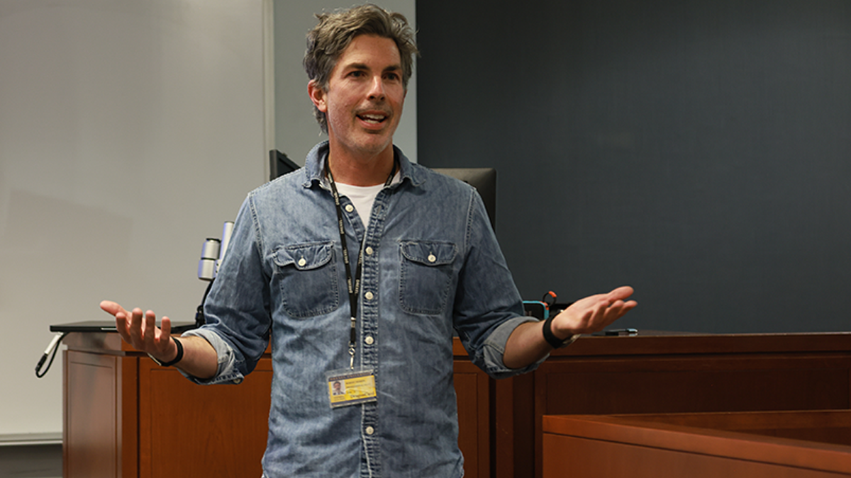 Robert Morier, clinical professor of entrepreneurship and associate director of external relations