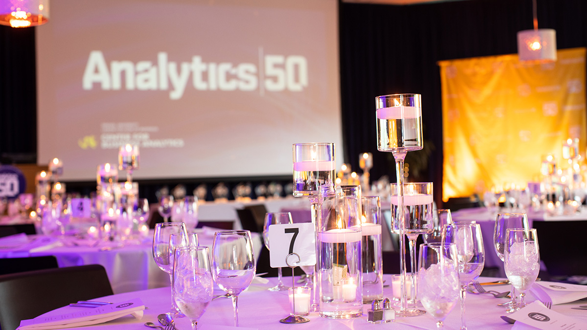 Drexel LeBow Analytics 50 Awards Ceremony