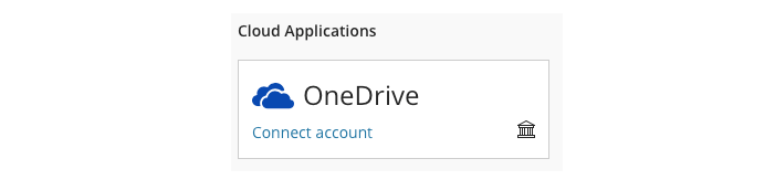 Connect your OneDrive account