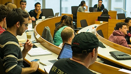 students in classroom