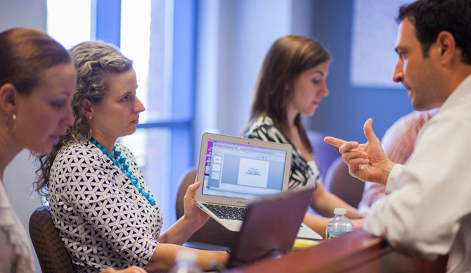 Drexel LeBow MBA students