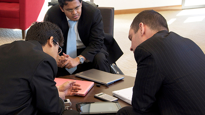 Teams prepare for presentation