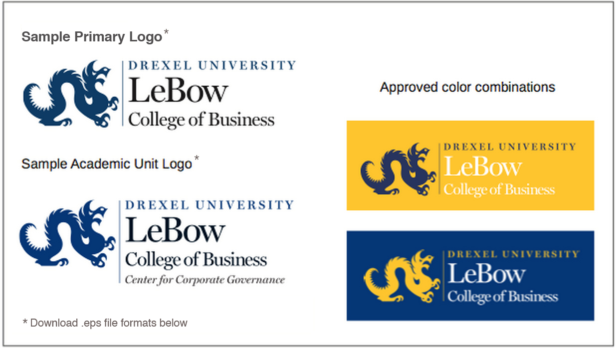 LeBow Logos