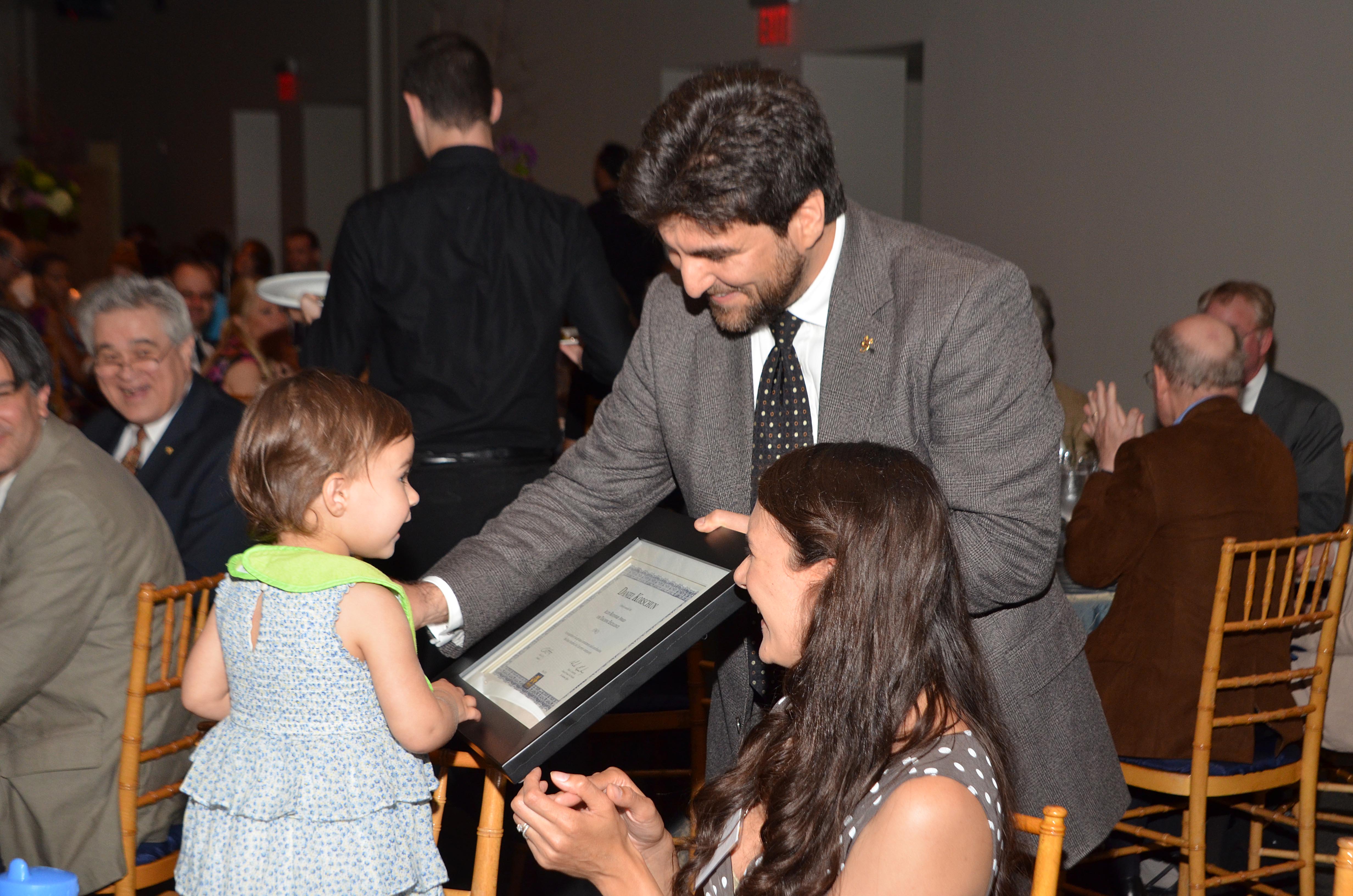 Daniel Korschun and family
