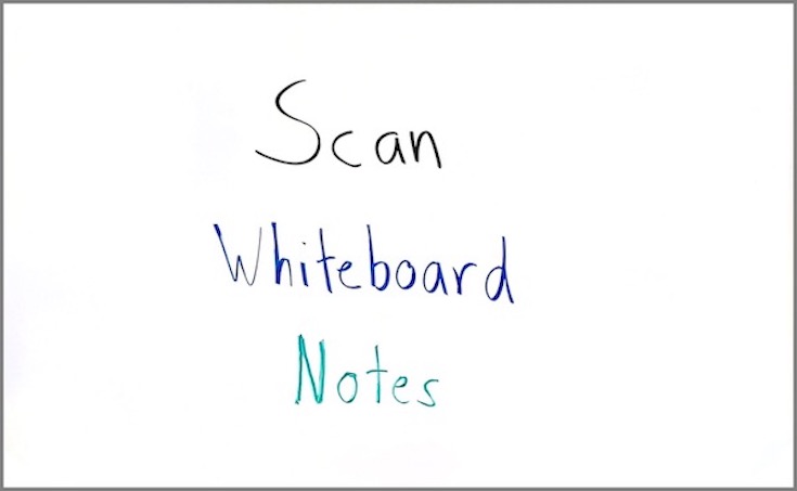 Image of a cropped version of a whiteboard photo