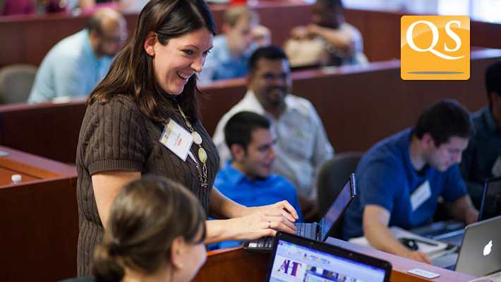 LeBow Online MBA Students in Class