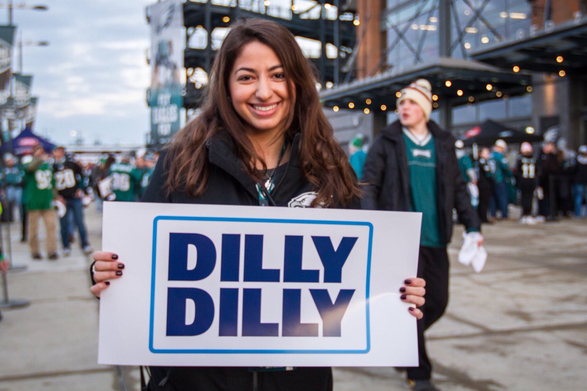 Victoria Louca promotes Dilly Dilly