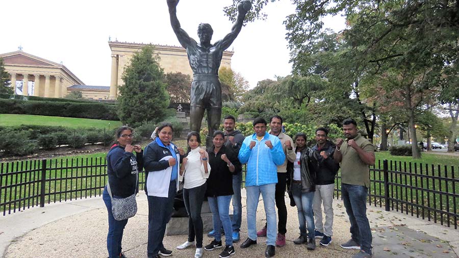 Indian Boxing Delegation