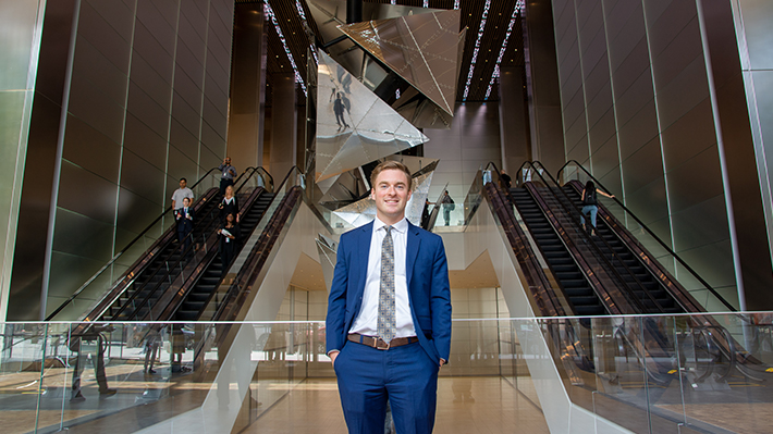 Steven Blumberg at the Comcast Technology Center Steven Blumberg at the Comcast Technology Center