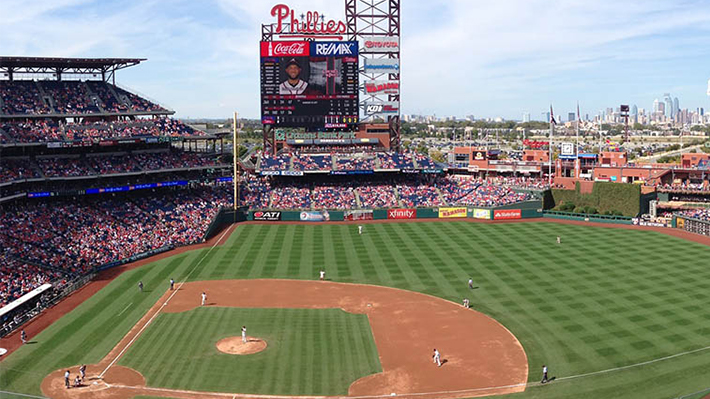 Citizens Bank Park, home field of the Philadelphia Phillies