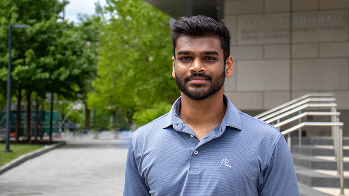 Rajeev Nunna, Undergraduate Student Speaker for the Class of 2022