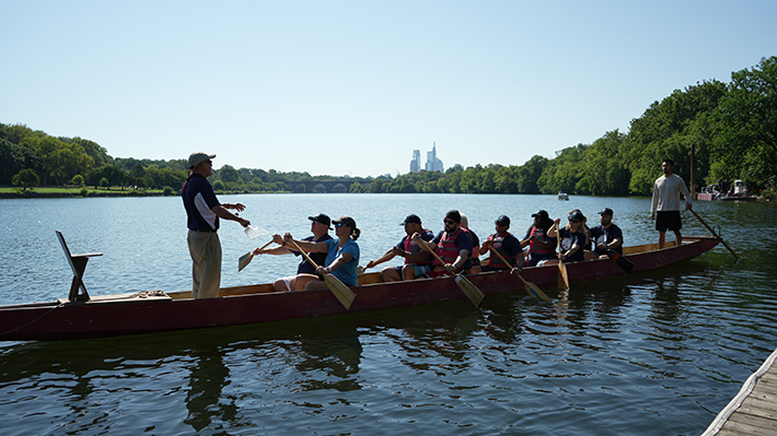 Drexel Dragons hit the Schuylkill with Dragon Boats