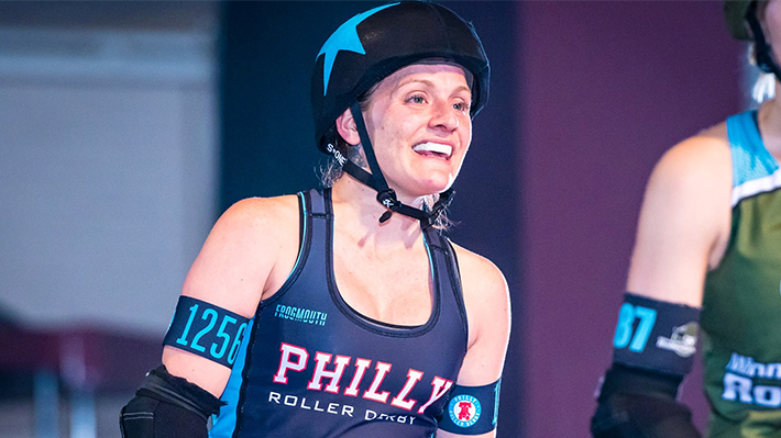 Amanda Marino, Accounting PhD student and roller derby enthusiast