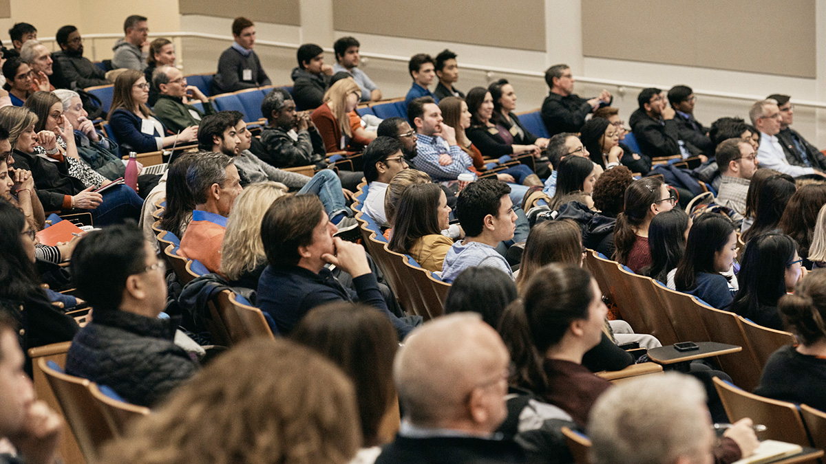 Crowd at Business Analytics Speaker Series