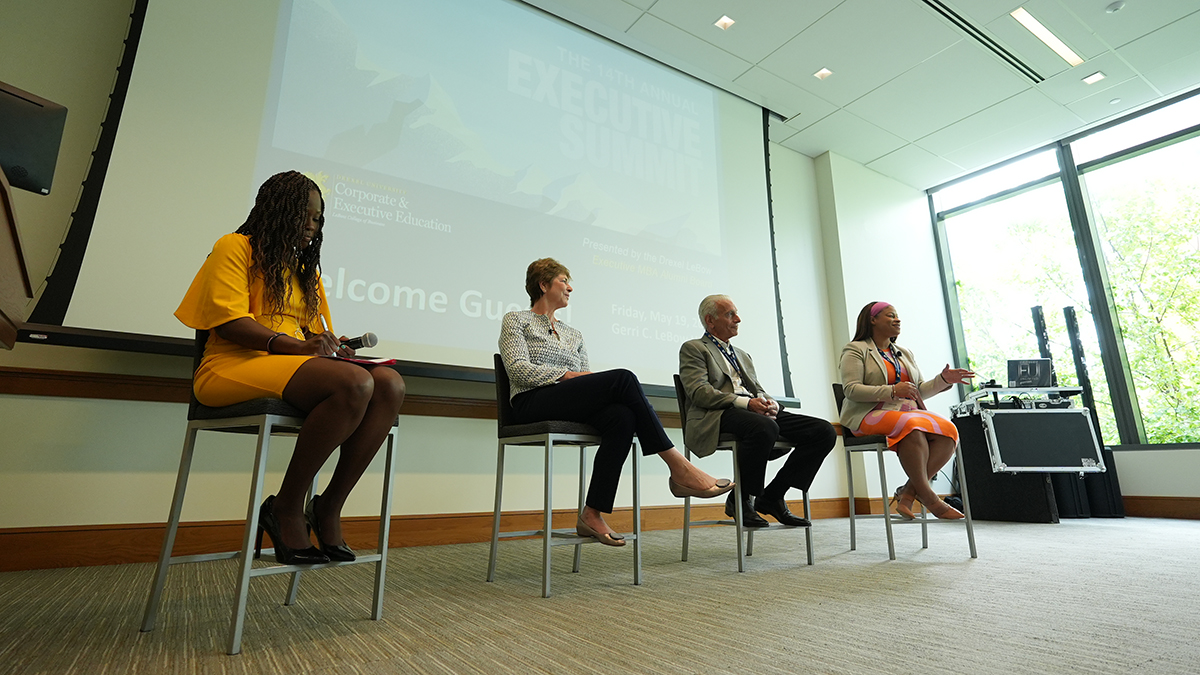 Panel discussion during the 14th Annual Executive Summit