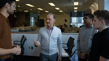 Chuck Sacco teaching