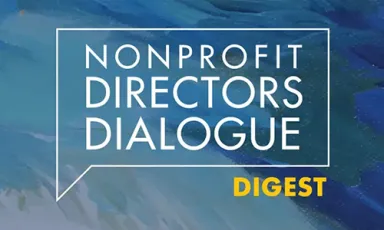 Nonprofit Directors Dialogue Digest.