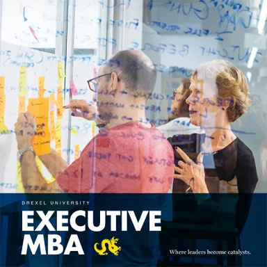Executive MBA Viewbook cover.