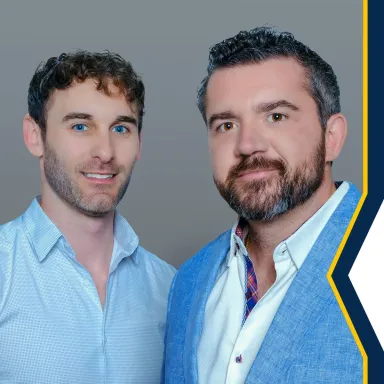 Garrett Gillin, MBA '14, and Jon Vogel, MBA '14