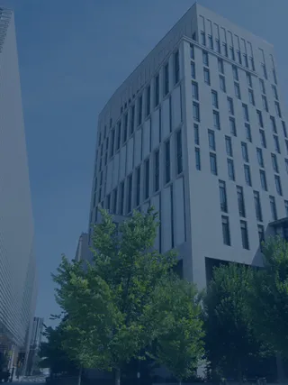 Upward, Exterior Shot of a Tall Building